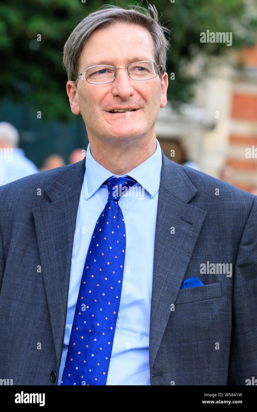 Dominic Grieve QC, MP British Conservative politician, Member of Parliament (MP) for Beaconsfield, smiling Stock Photo