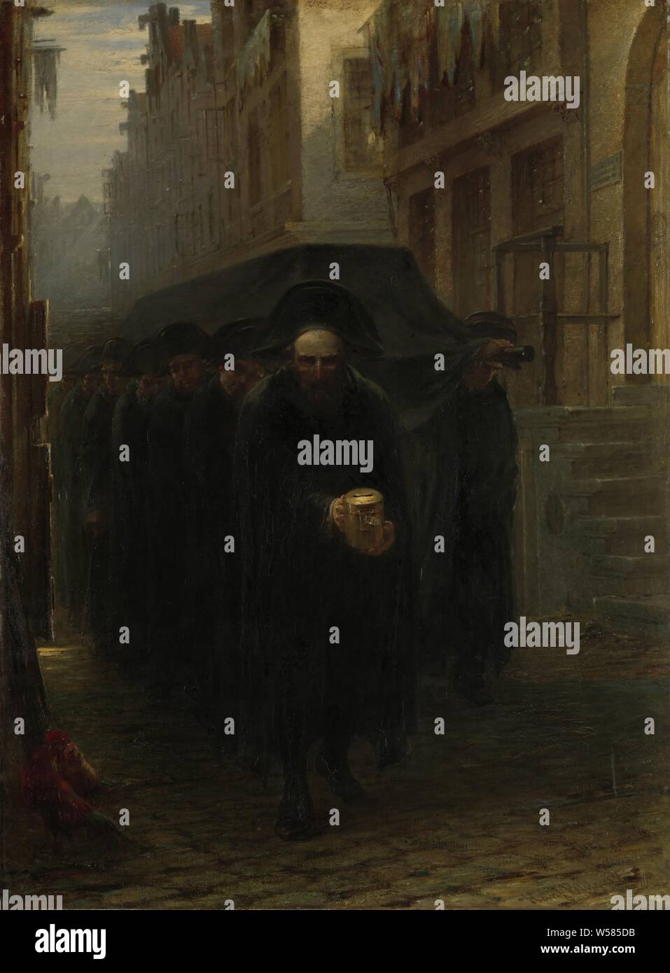 A Jewish Funeral A Jewish Funeral A Funeral Procession Runs Through The Streets In Front Of A Man With A Collection Box Hein Burgers 1860 19 Canvas Oil Paint Paint H A Jewish Funeral A Jewish Funeral A Funeral Procession Runs Through The Streets In Front Of A Man With A Collection Box Hein Burgers 1860 19 Canvas Oil Paint Paint H