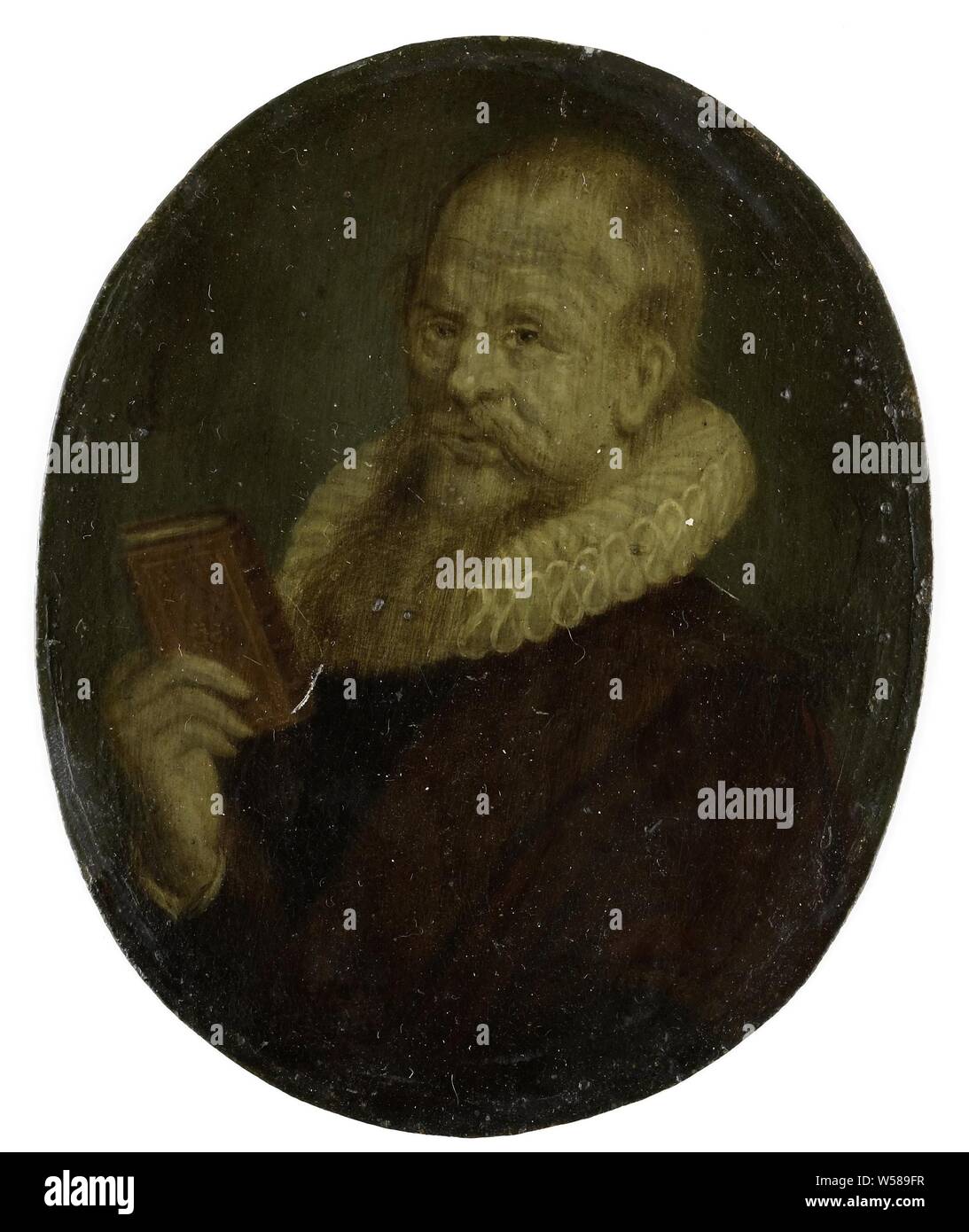 Portrait Of Theodorus Schrevelius Rector Of The Latin School In Leiden Portrait Of Theodorus Schrevelius 1572 1653 Rector Of The Latin School In Leiden Bust In Oval To The Left With A Book