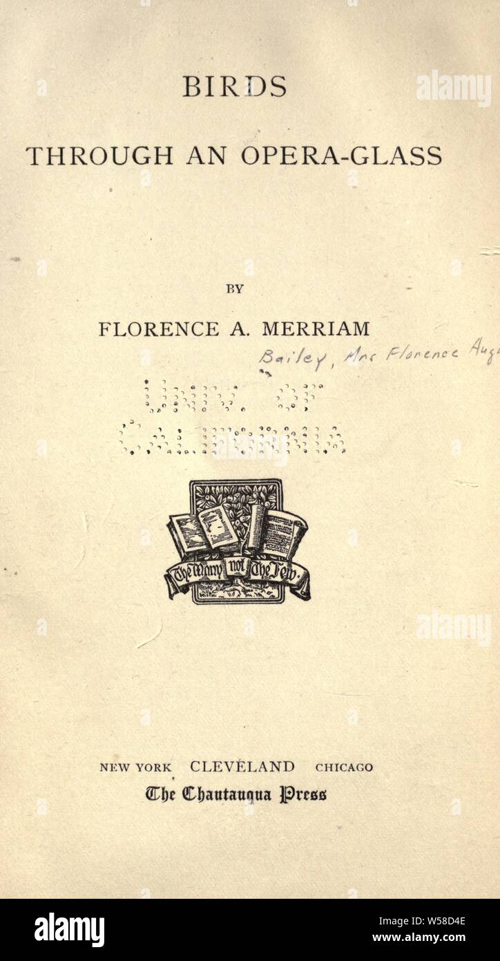 Birds through an opera glass hires stock photography and images Alamy