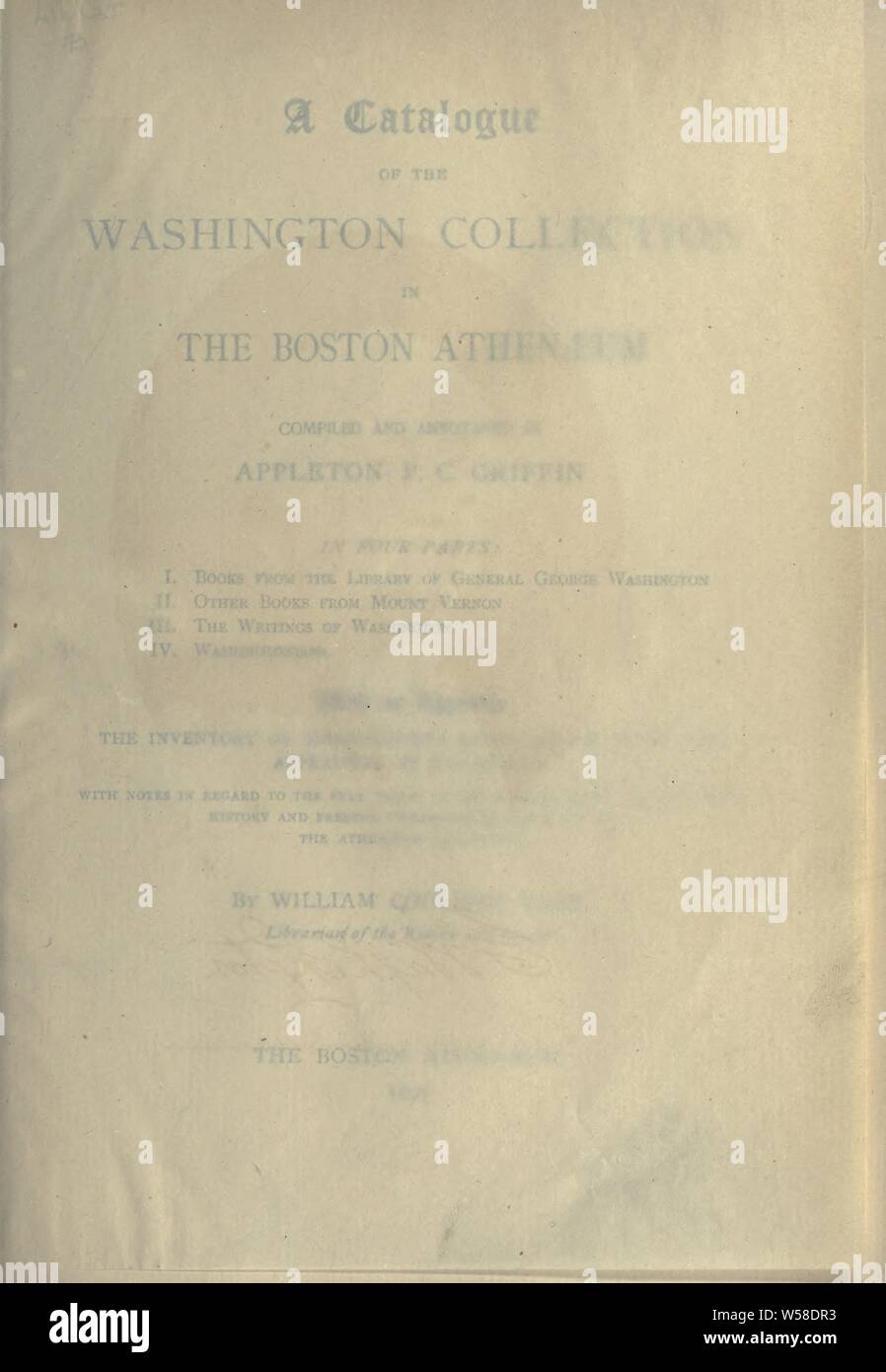 Boston athenaeum vintage hires stock photography and images Alamy