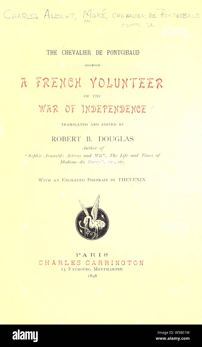 Chevalier de pontgibaud hires stock photography and images Alamy