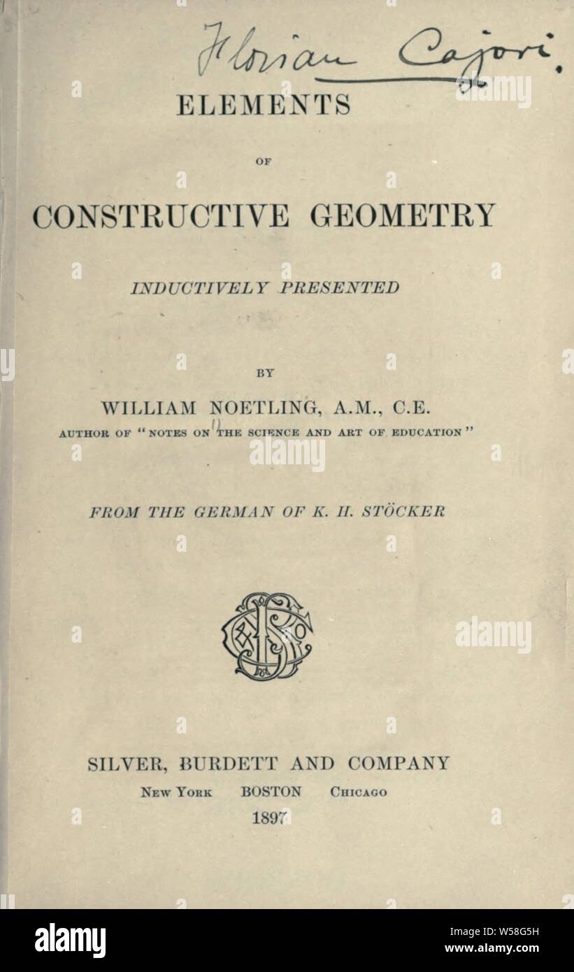 Constructive geometry hi-res stock photography and images - Alamy