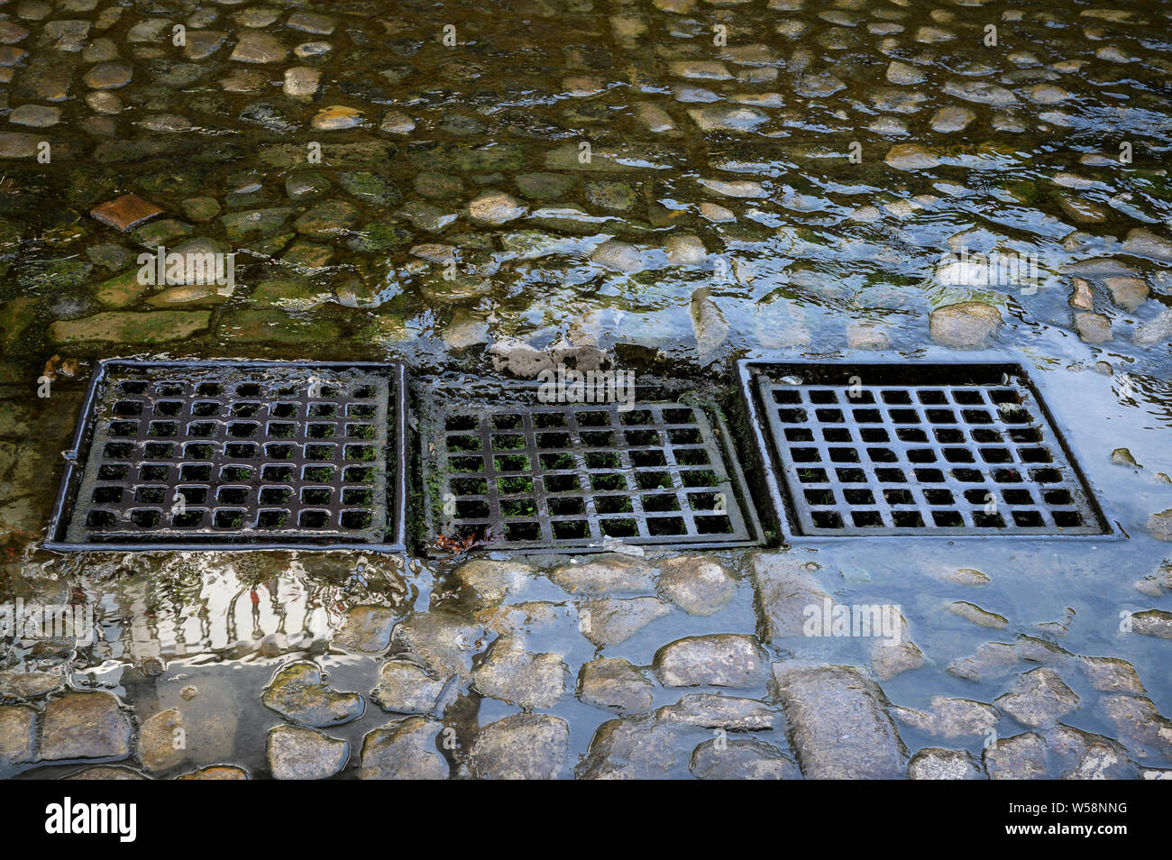 Old Gutter Drainpipe High Resolution Stock Photography And Images Alamy