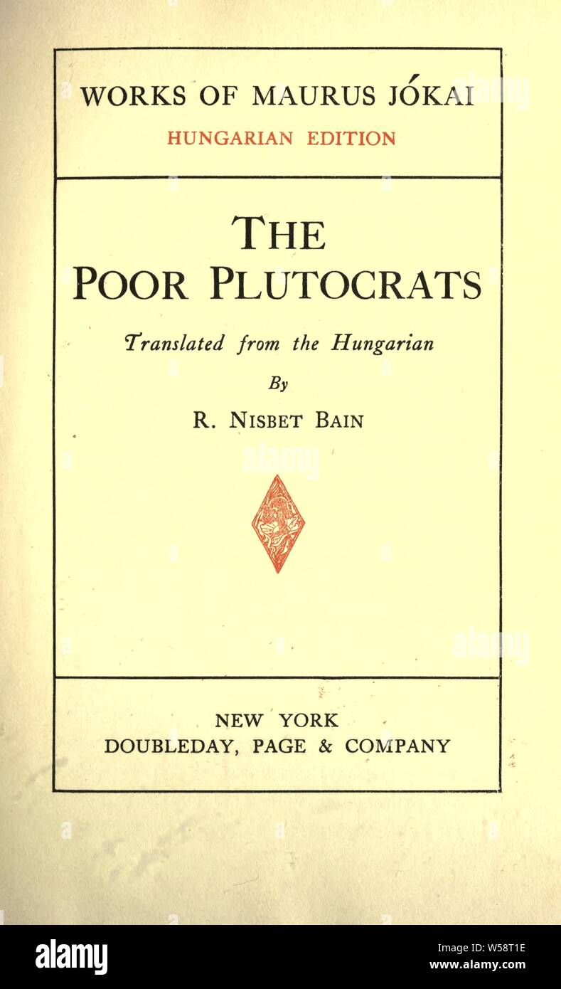 The Poor Plutocrats