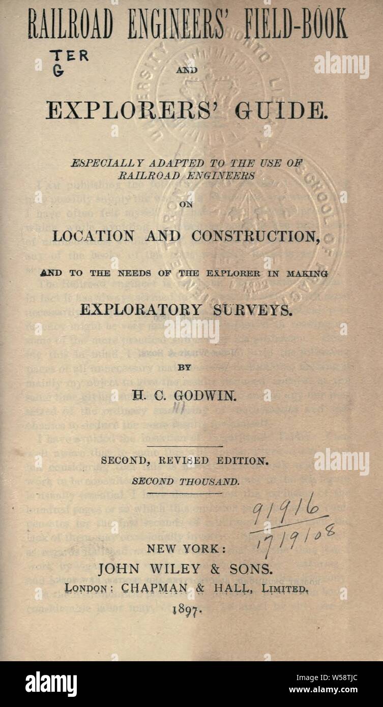 Railway engineers field book hires stock photography and images Alamy