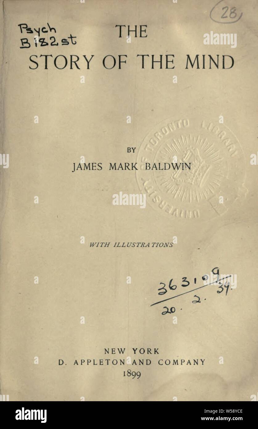 The story of the mind Baldwin, James Mark, 18611934 Stock Photo Alamy