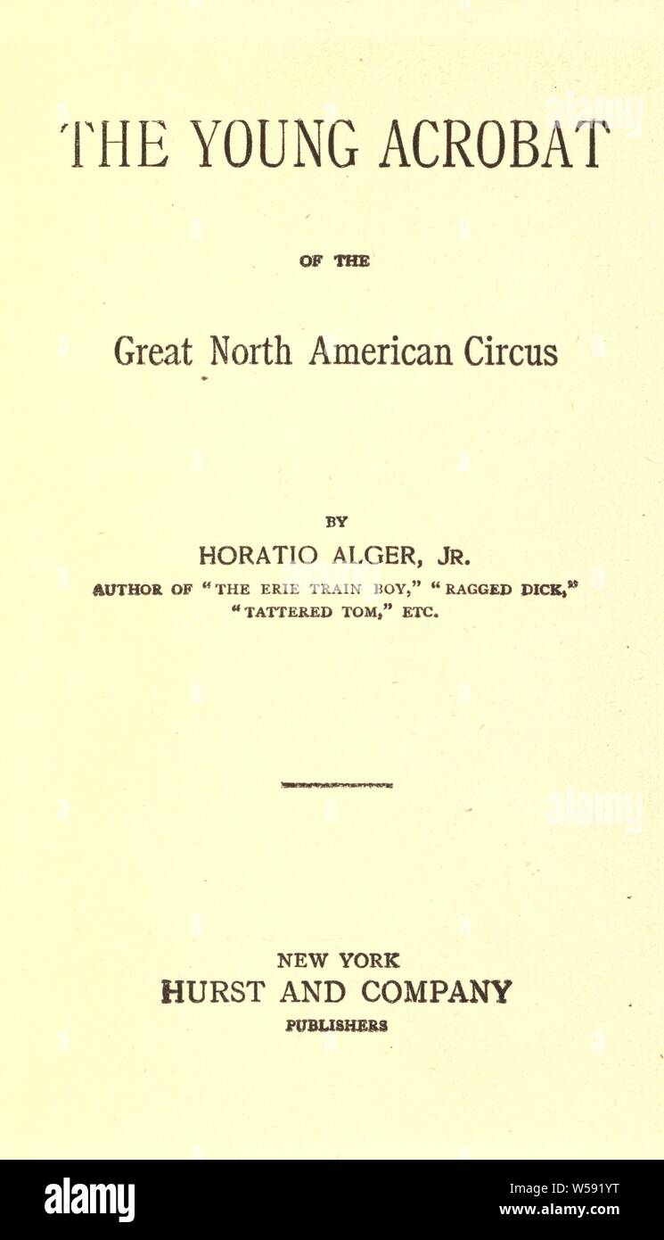 Circus layout hi-res stock photography and images - Alamy