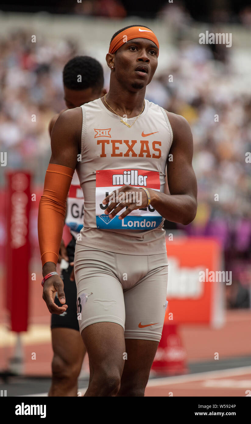 LONDON, ENGLAND JULY 21 Jonathan Jones of Barbados compete’s in the