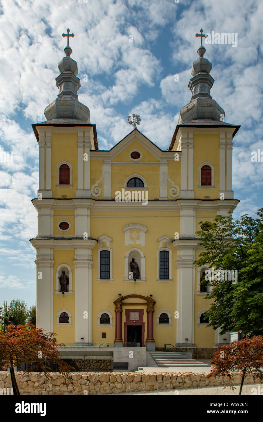 St Ecaterina's Church, Baia Mare, Romania Stock Photo