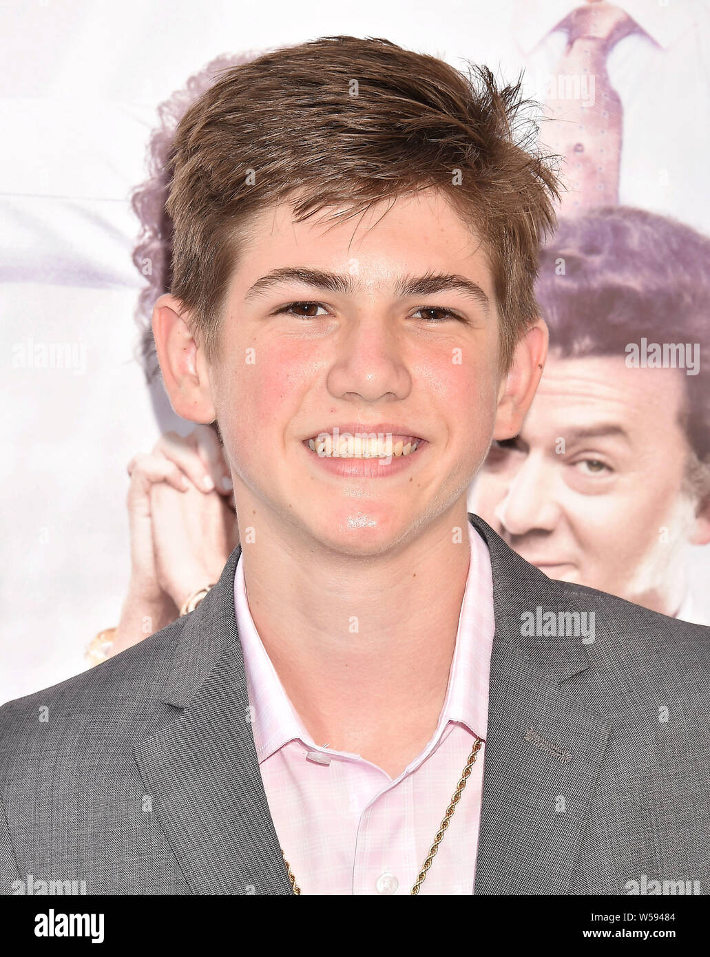 HOLLYWOOD, CA - JULY 25: Kelton DuMont attends the Los Angeles Premiere