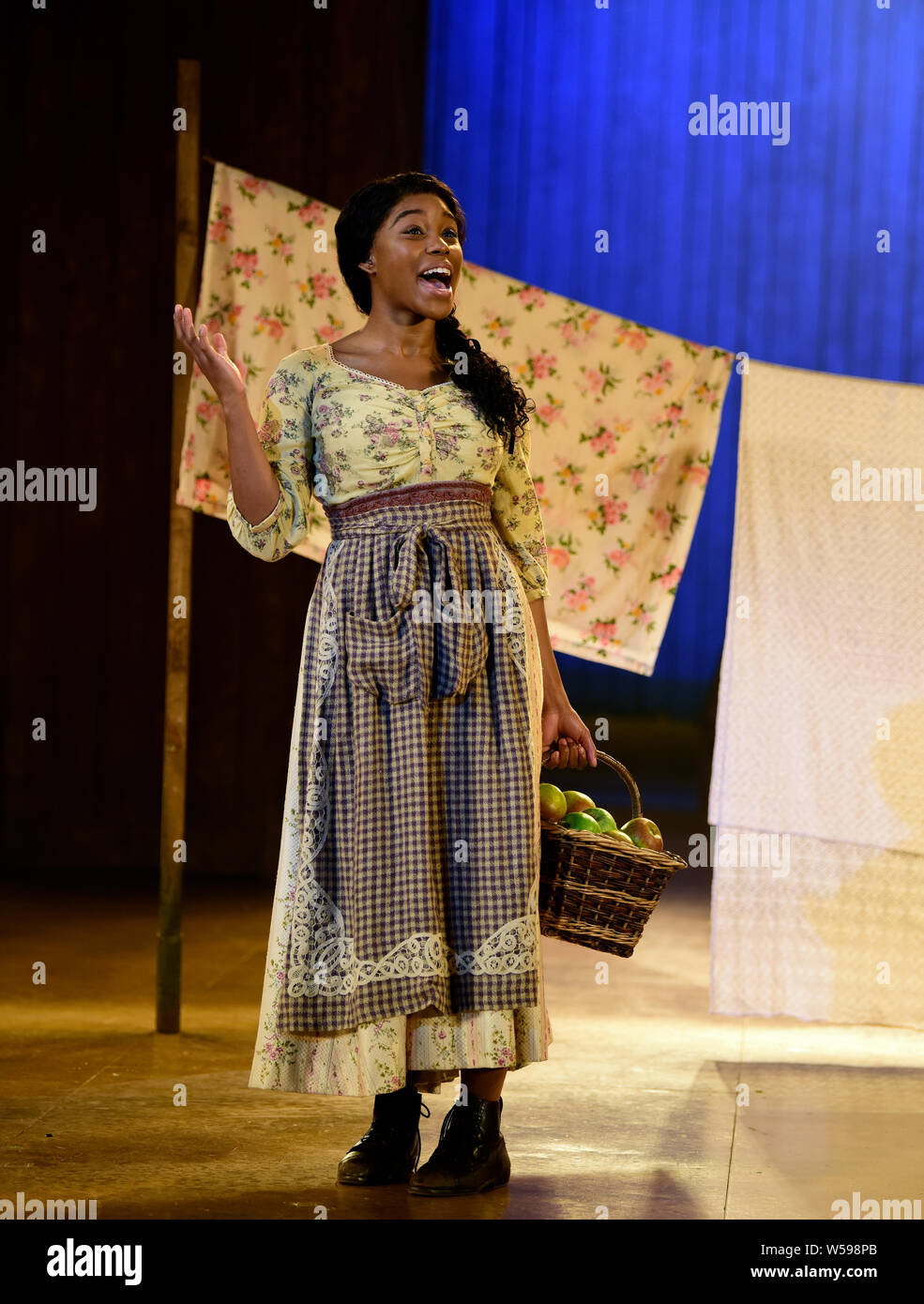 Amara Okereke as Laurey in Oklahoma!, Chichester Festival Theatre, West Sussex, UK. 19 July 2019. Stock Photo