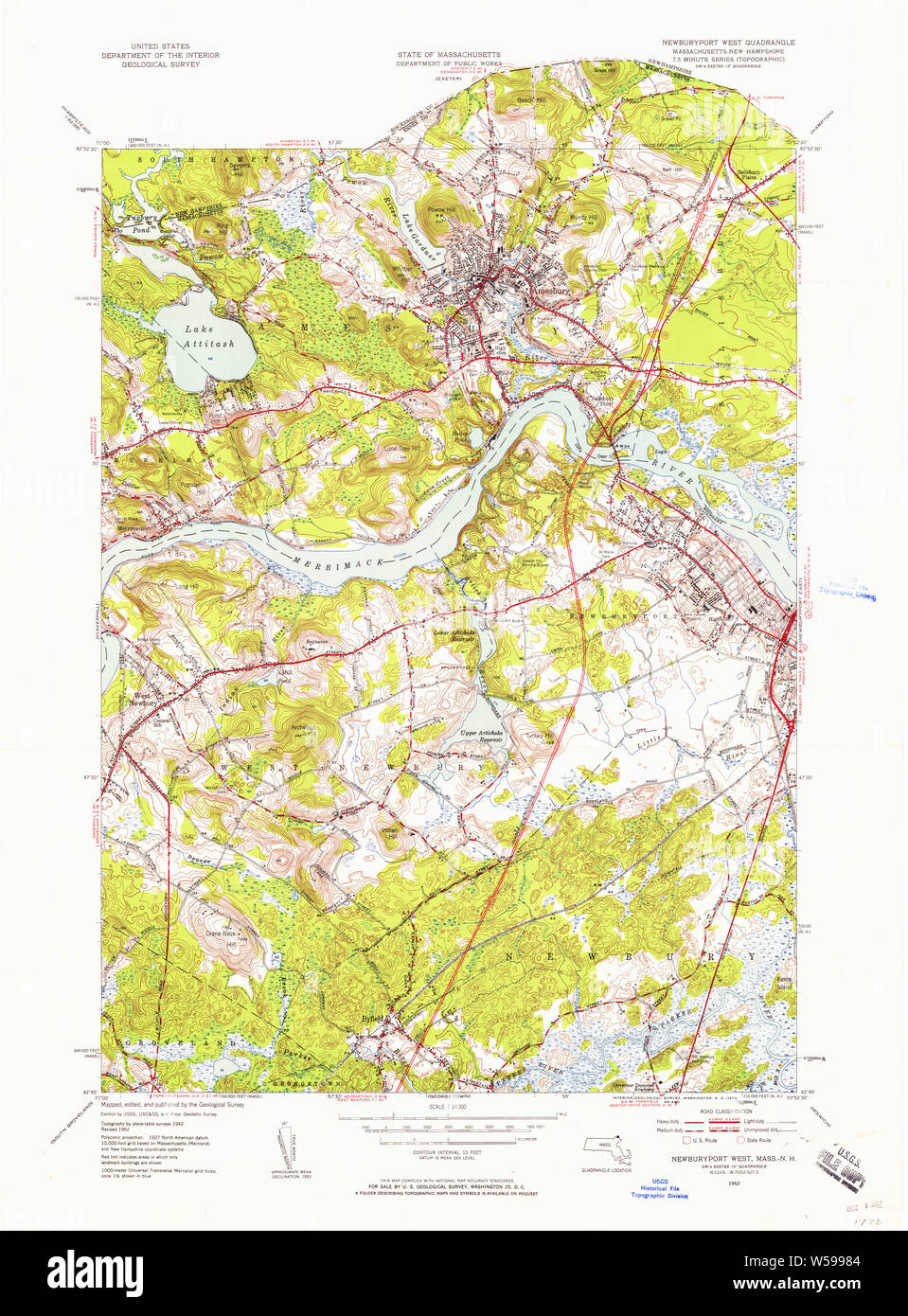 Newburyport massachusetts map hires stock photography and images Alamy