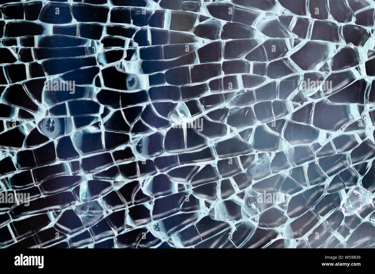 Abstract Background Of Cracked And Broken Glass Of Window Stock Photo Alamy