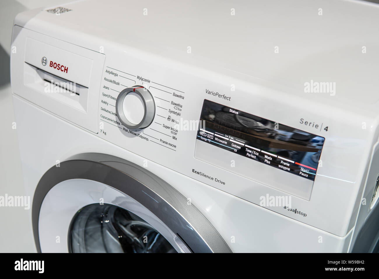 Bosch washing machine hi-res stock photography and images - Alamy