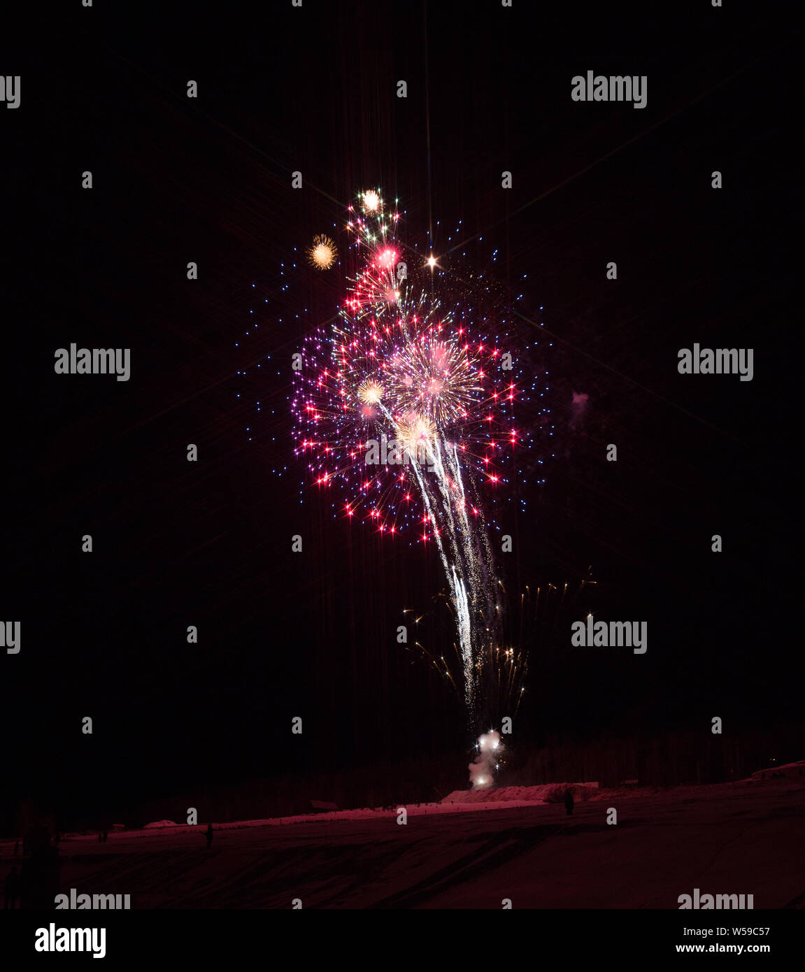 New years eve fireworks display burst celebration annual event hires
