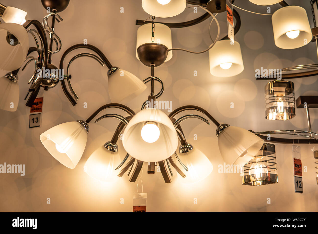 Ceiling lamp diy hi-res stock photography and images - Alamy