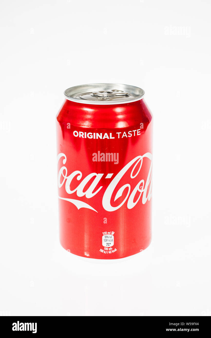 Classic Coca Cola can, Coca-Cola Company is the most popular market ...