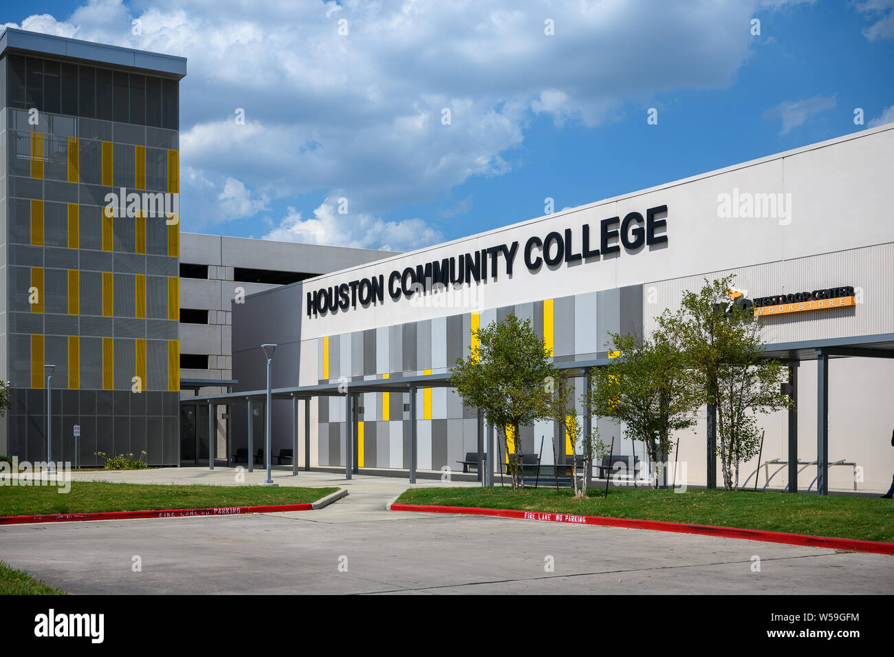 Houston, Texas - June 26, 2019: Houston Community College (HCC), West Loop  Campus. HCC is an open-admission, public institution of higher education in  Stock Photo - Alamy