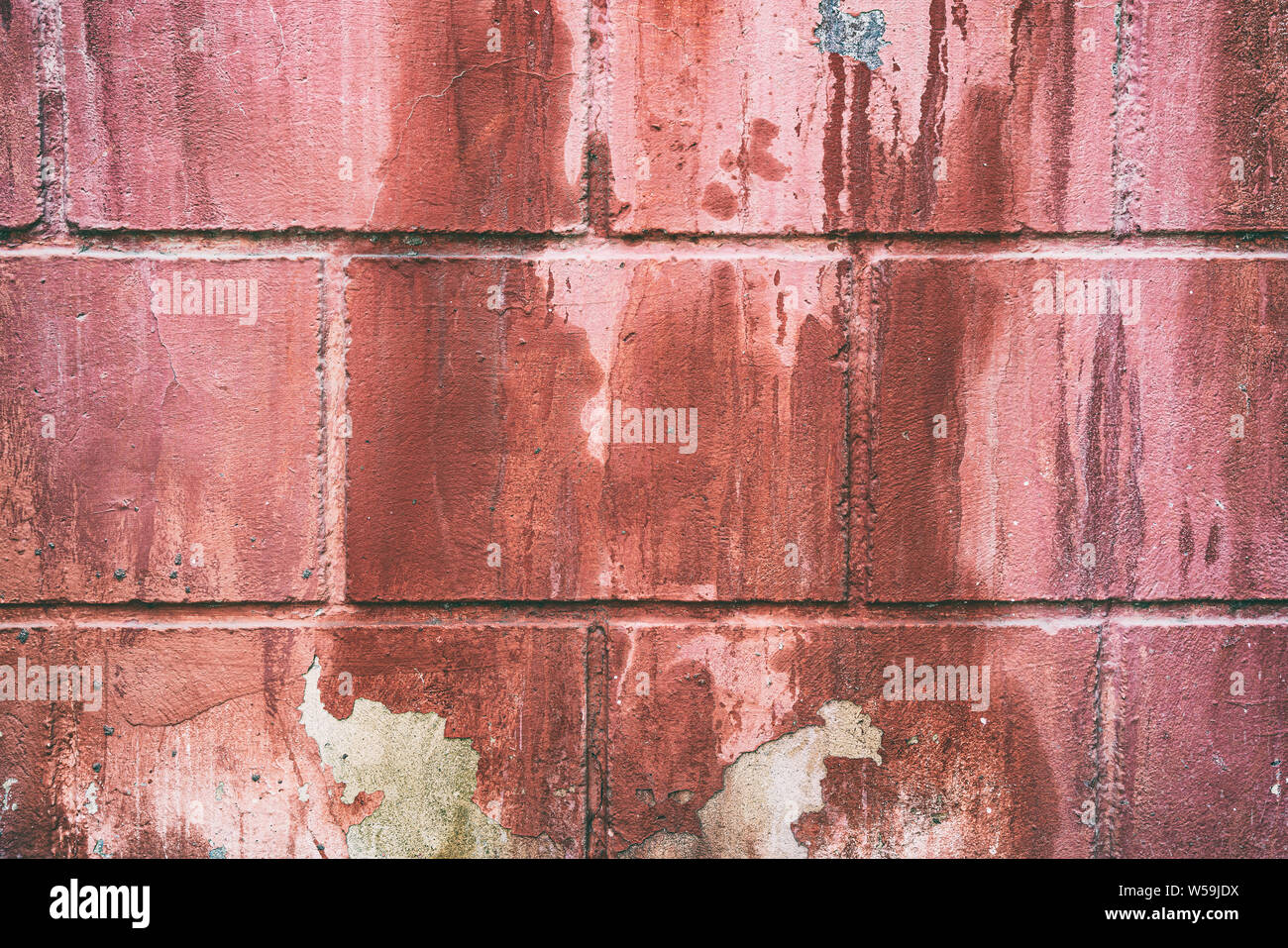 Peeling paint on the house wall background Stock Photo - Alamy
