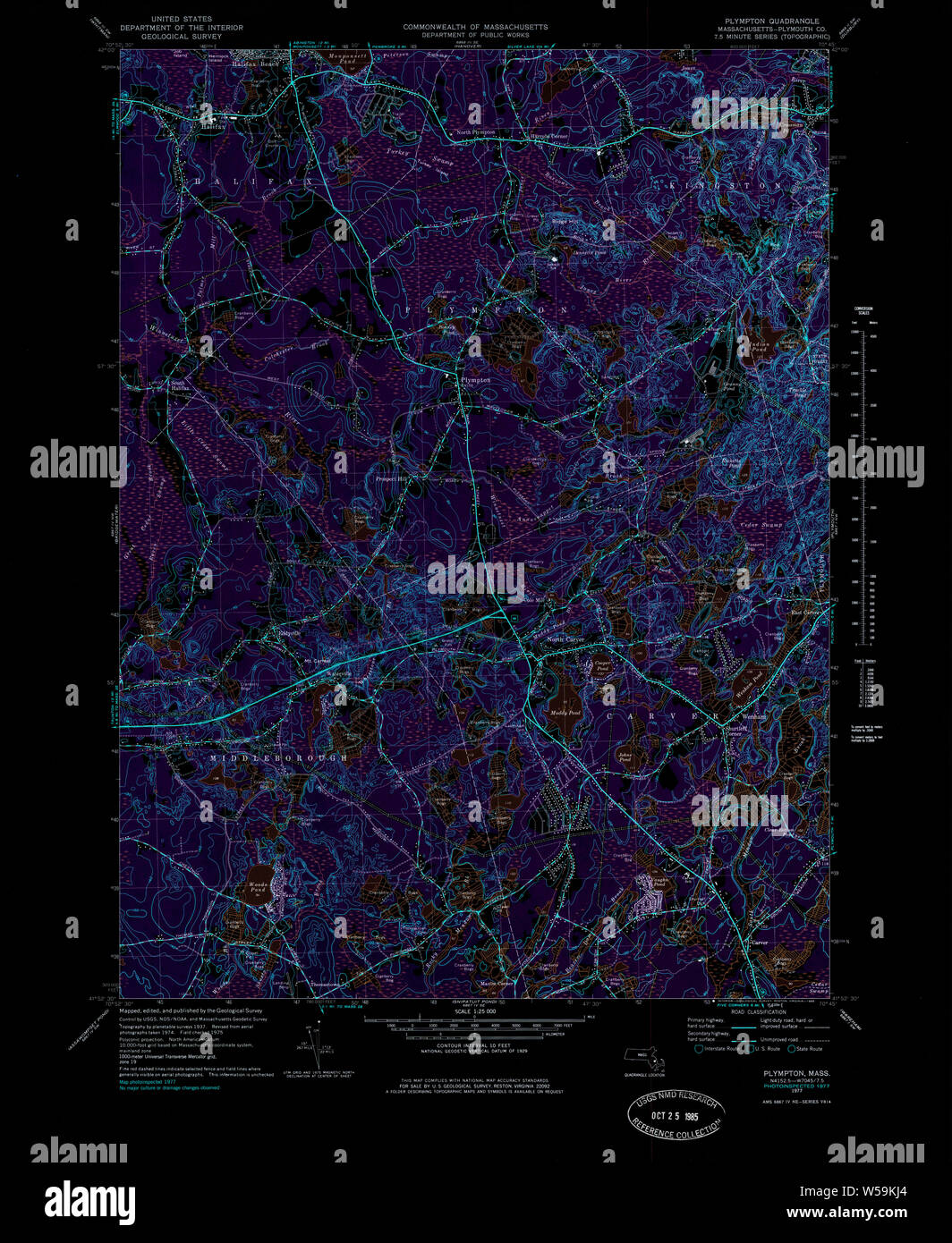 Plympton map hi-res stock photography and images - Alamy