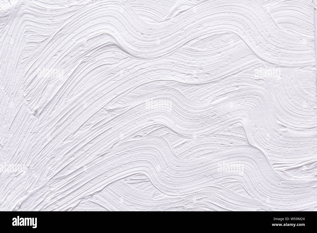 White Gouache Background Stock Photo - Download Image Now - Oil Paint,  White Color, Textured - iStock
