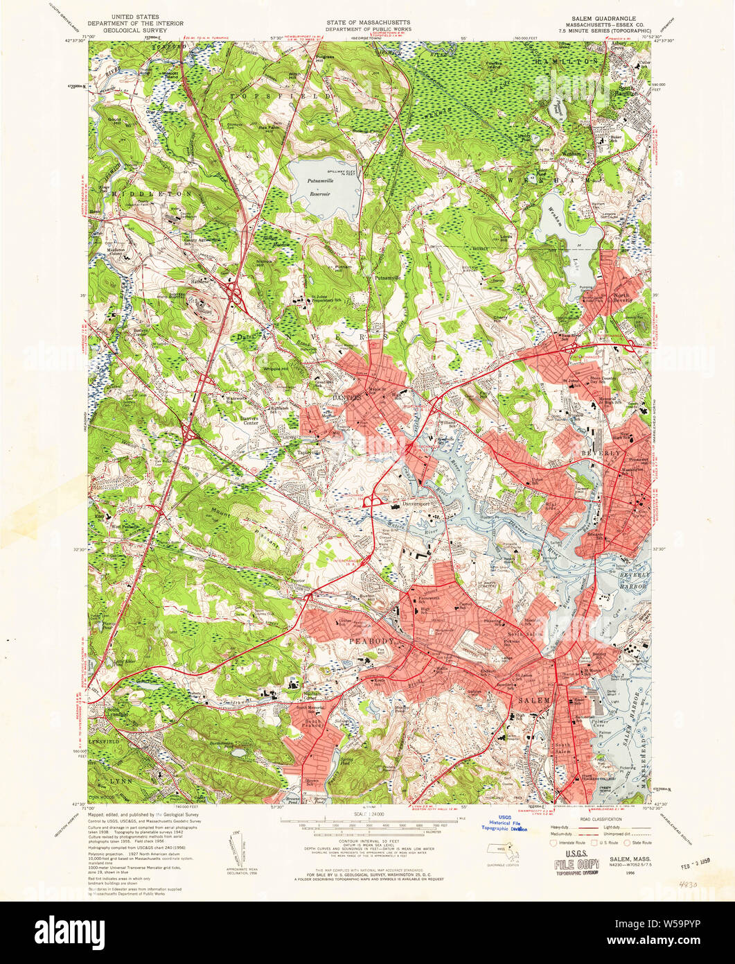 Sutton Ma Map Historical map of salem hi-res stock photography and images - Alamy