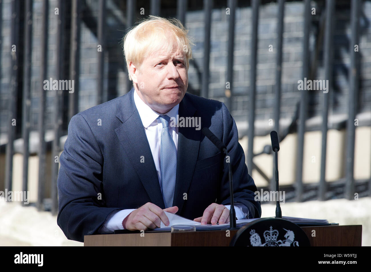 Boris Johnson becomes UKs Prime Minister Stock Photo - Alamy
