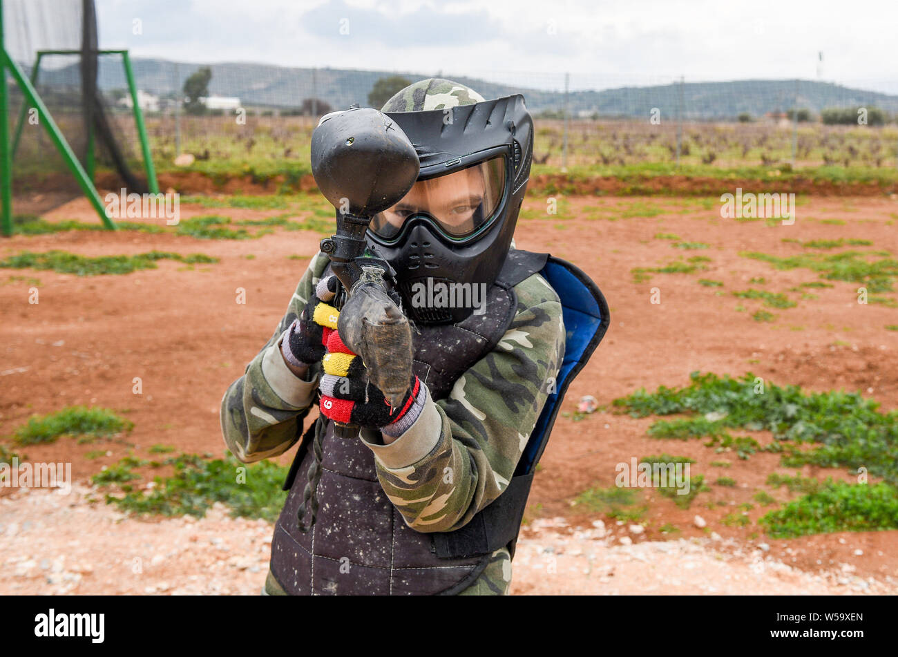 Paintball Stock Photos & Paintball Stock Images Alamy