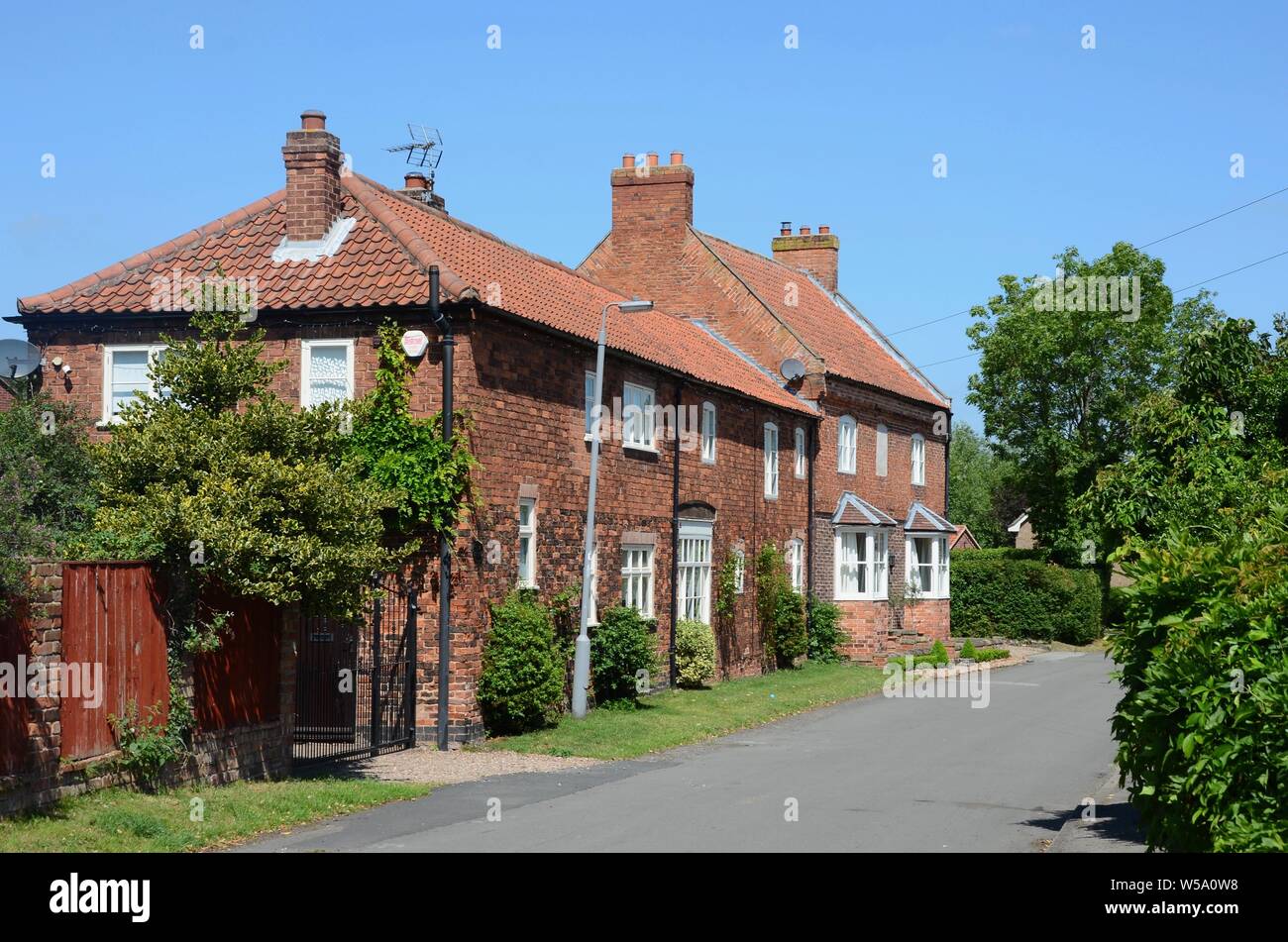 The village of Scrooby, North Nottinghamshire, England, where Mayflower