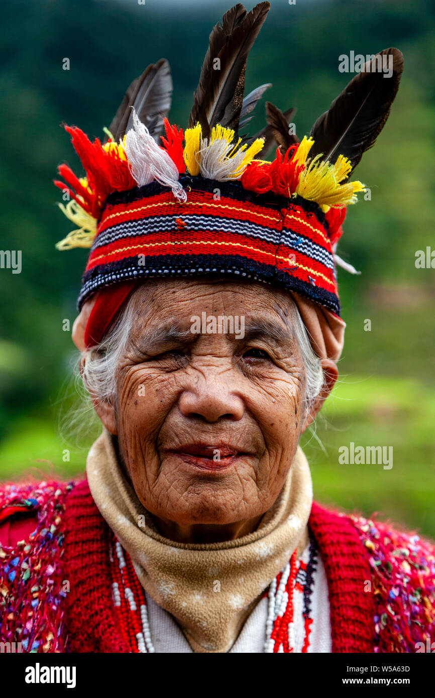 Ifugao Woman Wearing Traditional Clothing And Feather News Photo Getty ...