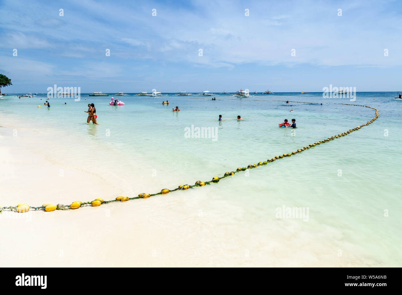Alona Beach, Bohol, The Philippines Stock Photo
