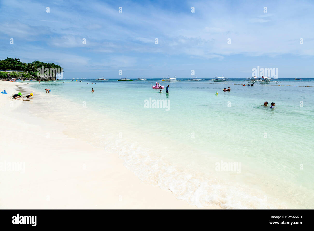 Alona Beach, Bohol, The Philippines Stock Photo