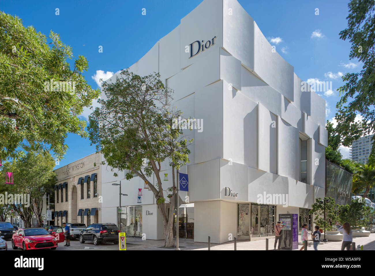 Miami design district map - Map of Miami design district (Florida - USA)