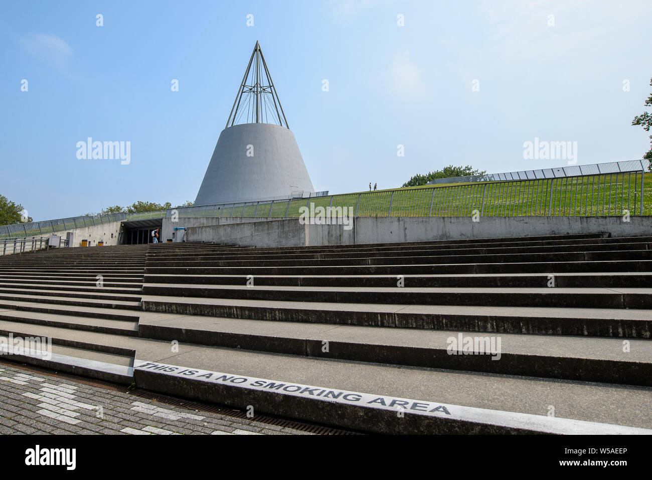 Delft, Netherlands. 27th July, 2019. DELFT, 07-05-2019, Dutch Educational Institutes, Delft University of Technology, TU Delft, Technische Universiteit, Library, Bibliotheek Credit: Pro Shots/Alamy Live News Stock Photo