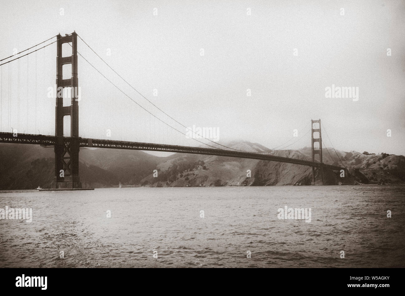 San Francisco Golden Gate Bridge, California Stock Photo
