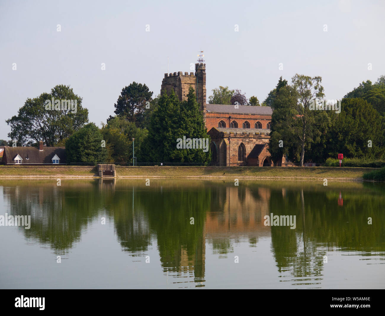 Church of St Chad Lichfield UK Stock Photo Alamy