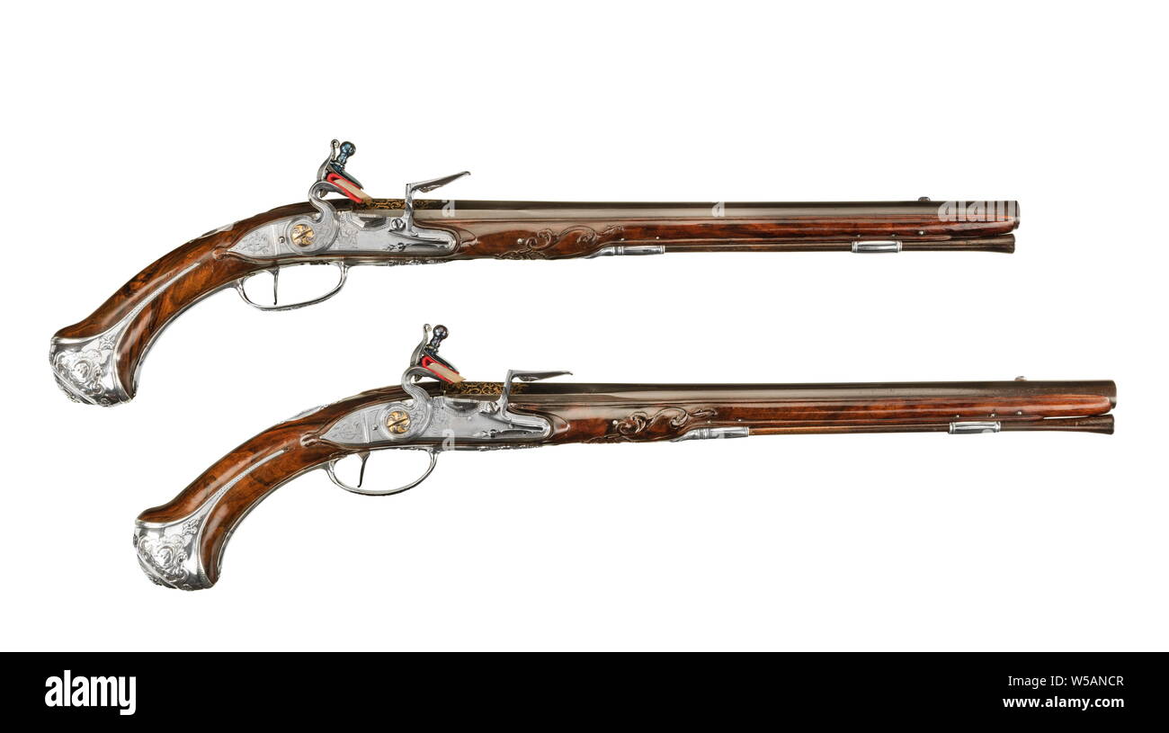 Early flintlock pistols Cut Out Stock Images & Pictures Alamy