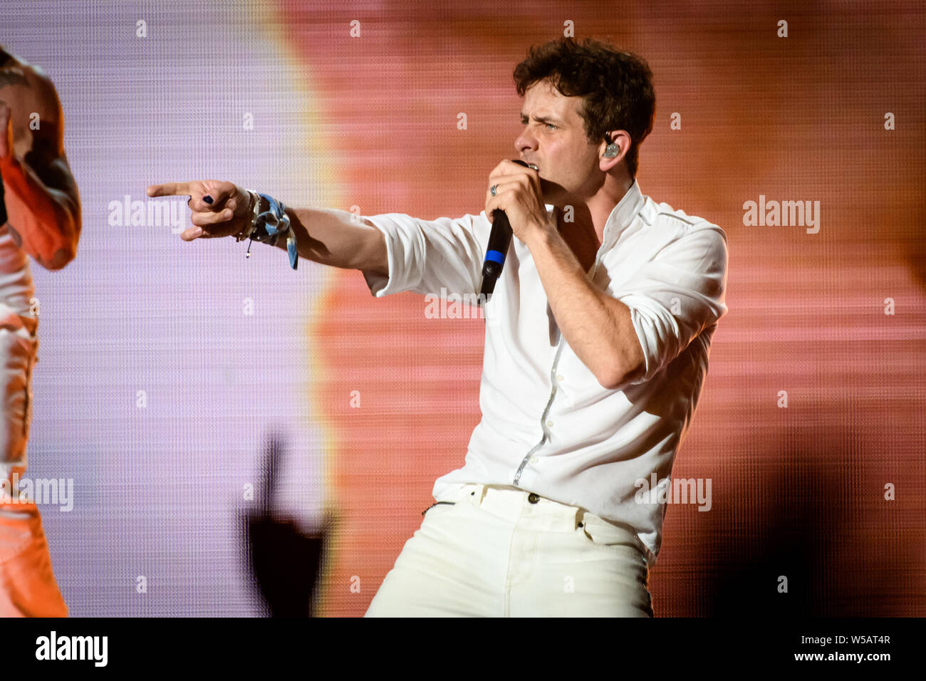 Joey McIntyre of Kids On The Block Boy band (also initialized as NKOTB