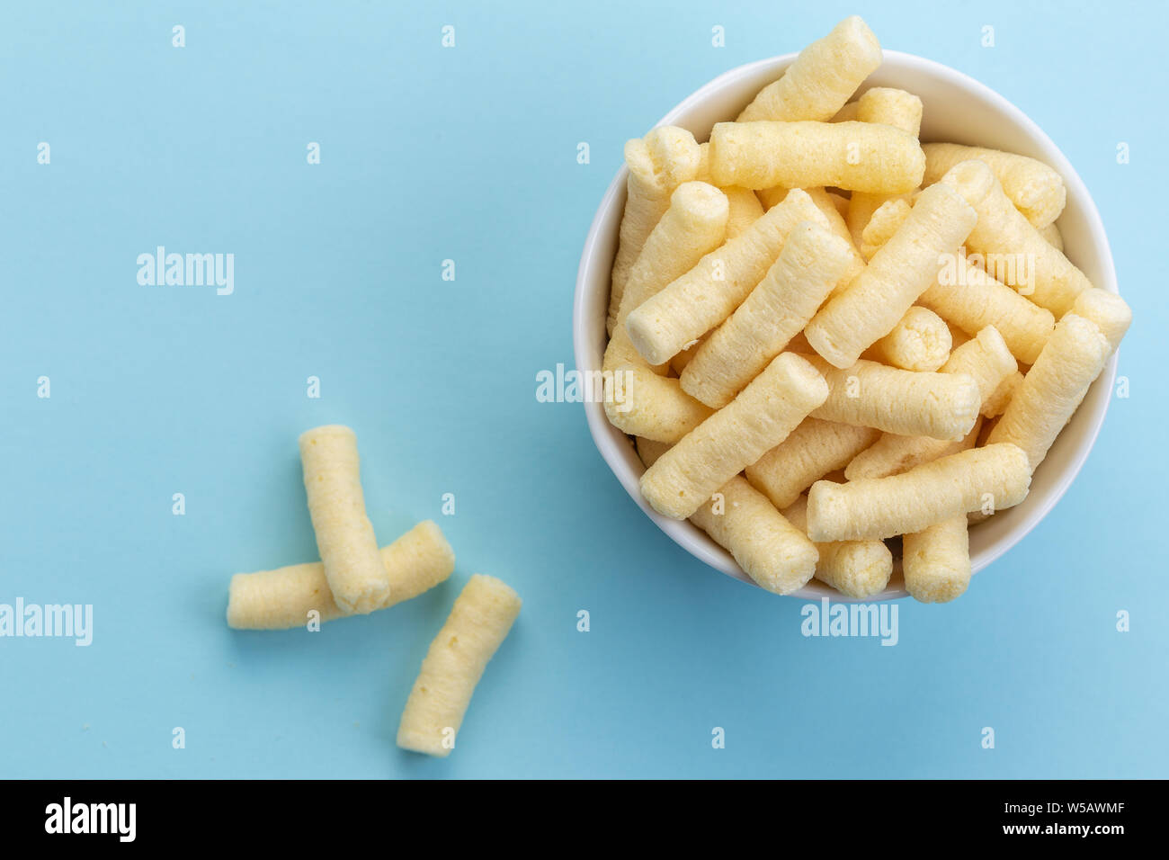Puffelets Snack Crunchy corn puffs hi-res stock photography and images - Alamy
