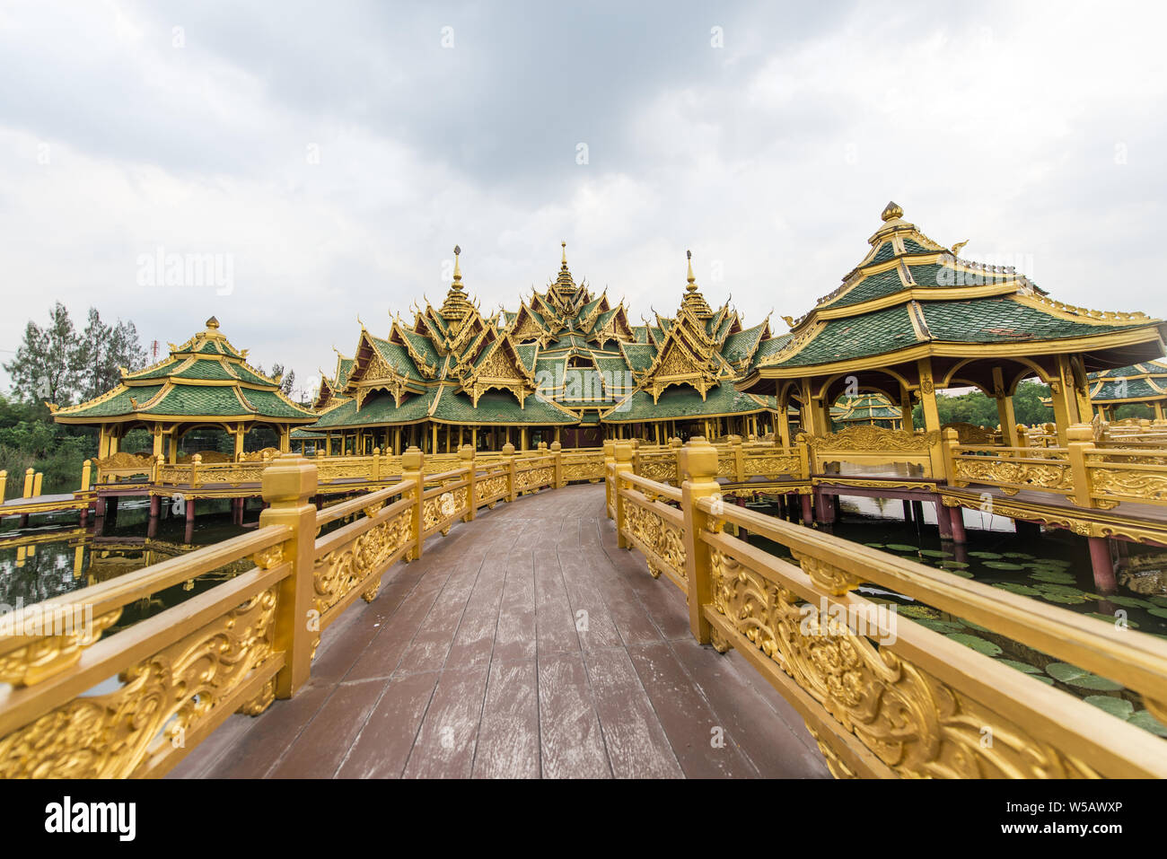 Temple in the Ancient City, Bangkok Stock Photo - Alamy