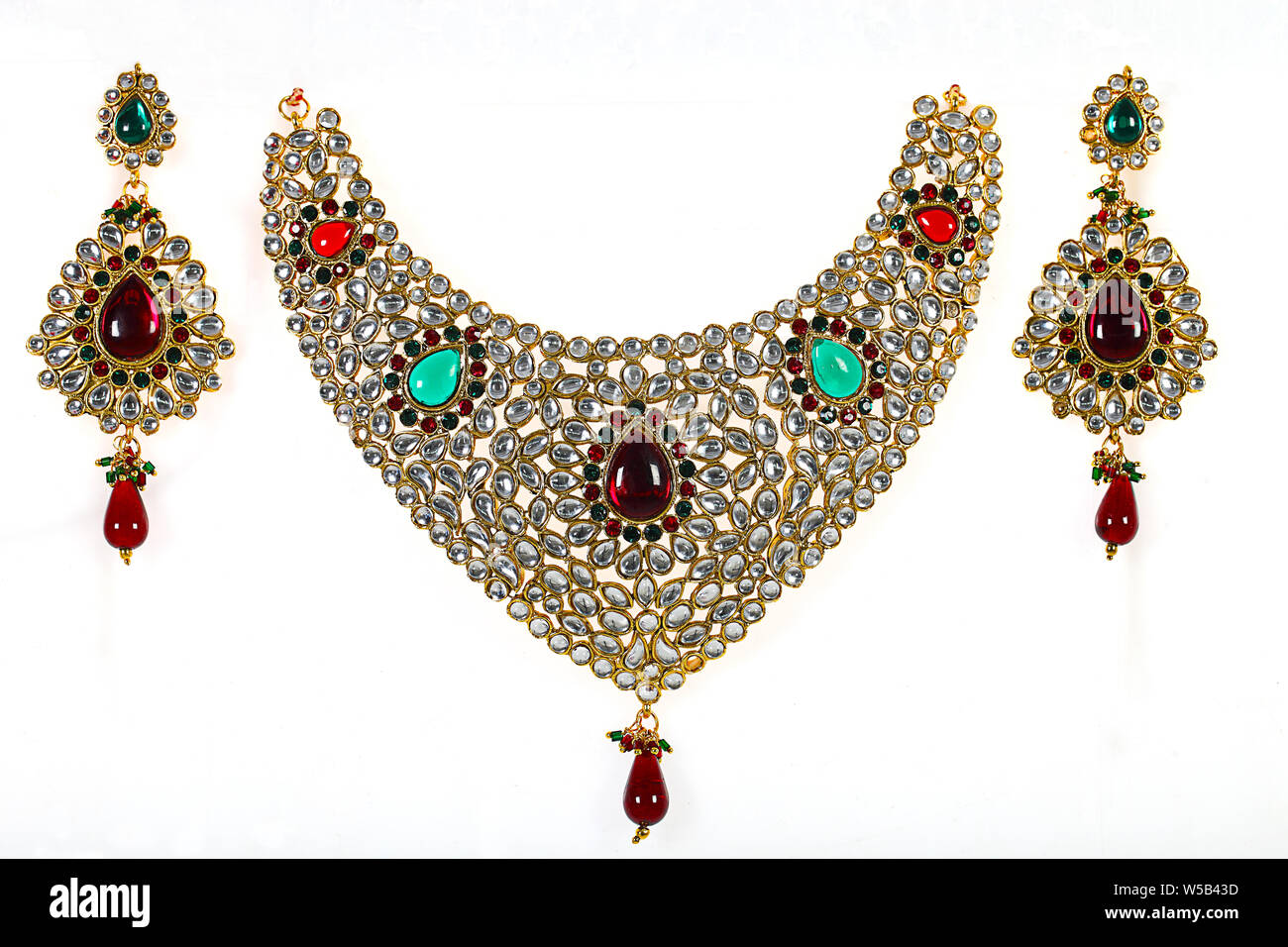 Pakistani handmade casting necklace set