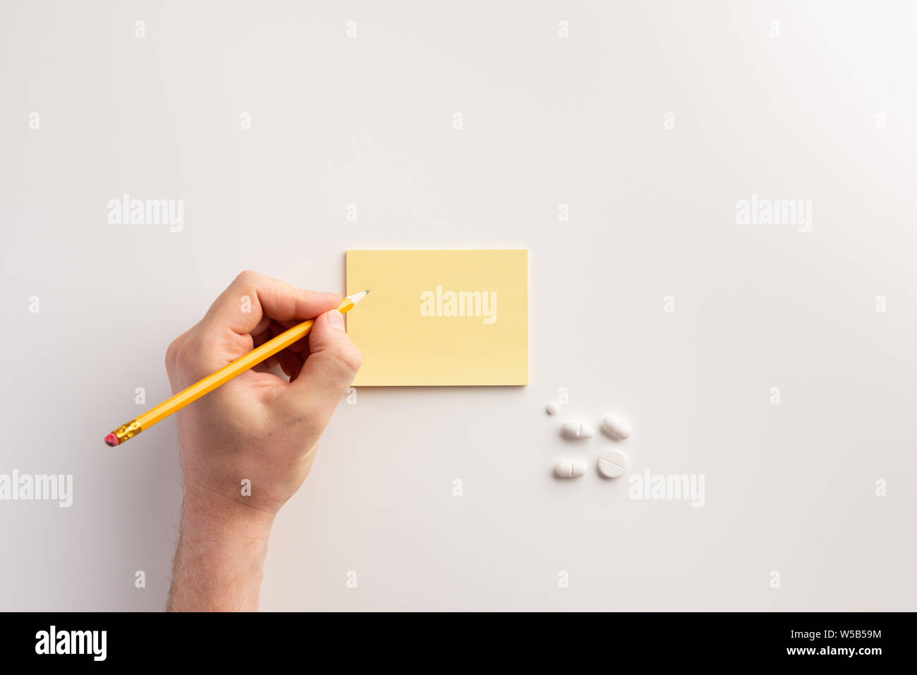 Sticker medical care drugs treatment hi-res stock photography and ...