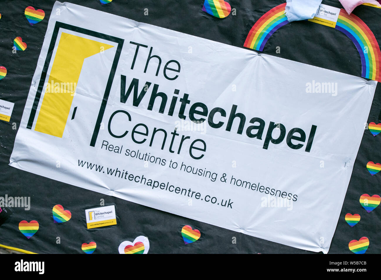The Whitechapel Centre offering help with housing for homeless people Stock Photo