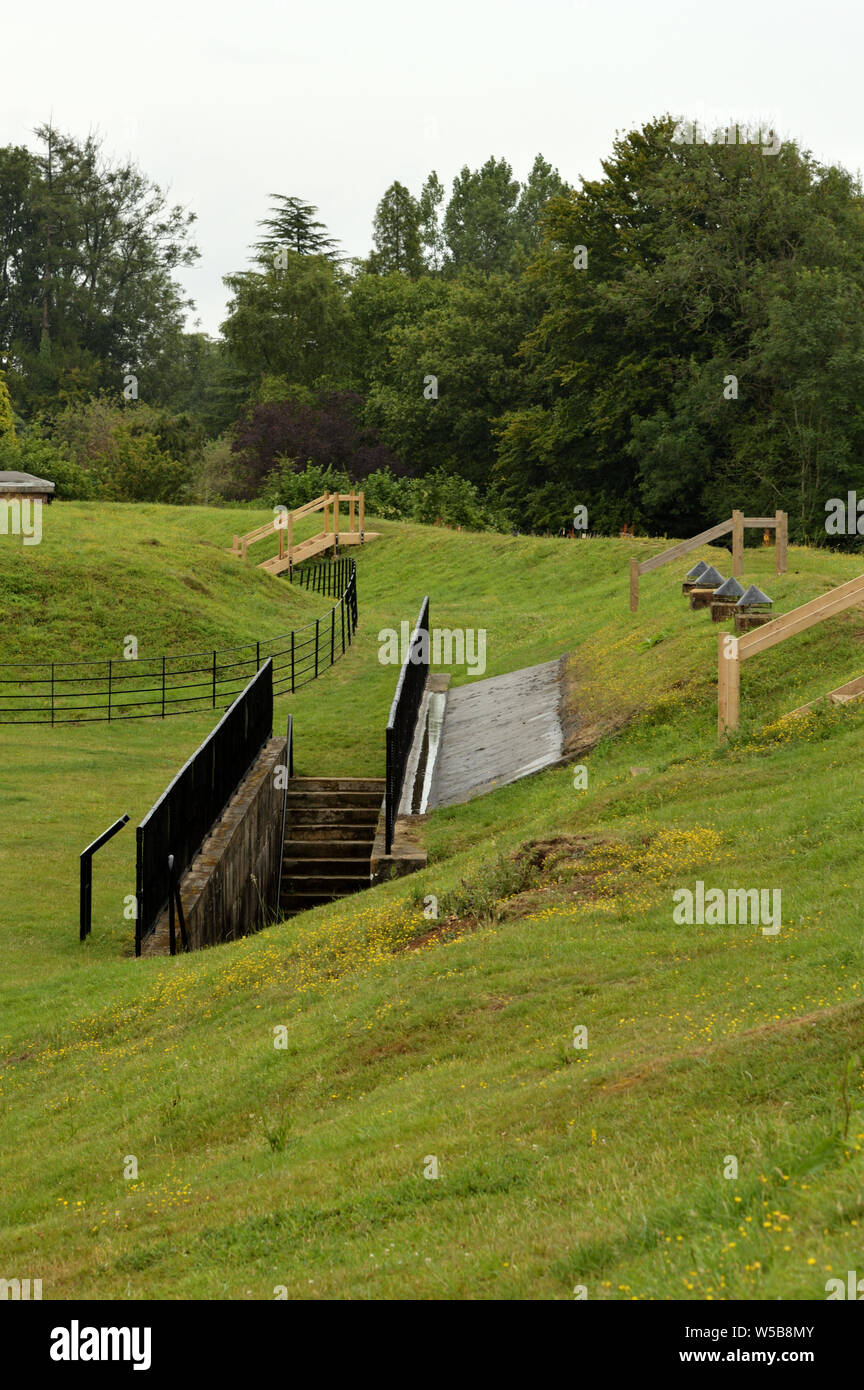 Reigate Range Views of Reigate from reigate hill Stock Photo - Alamy