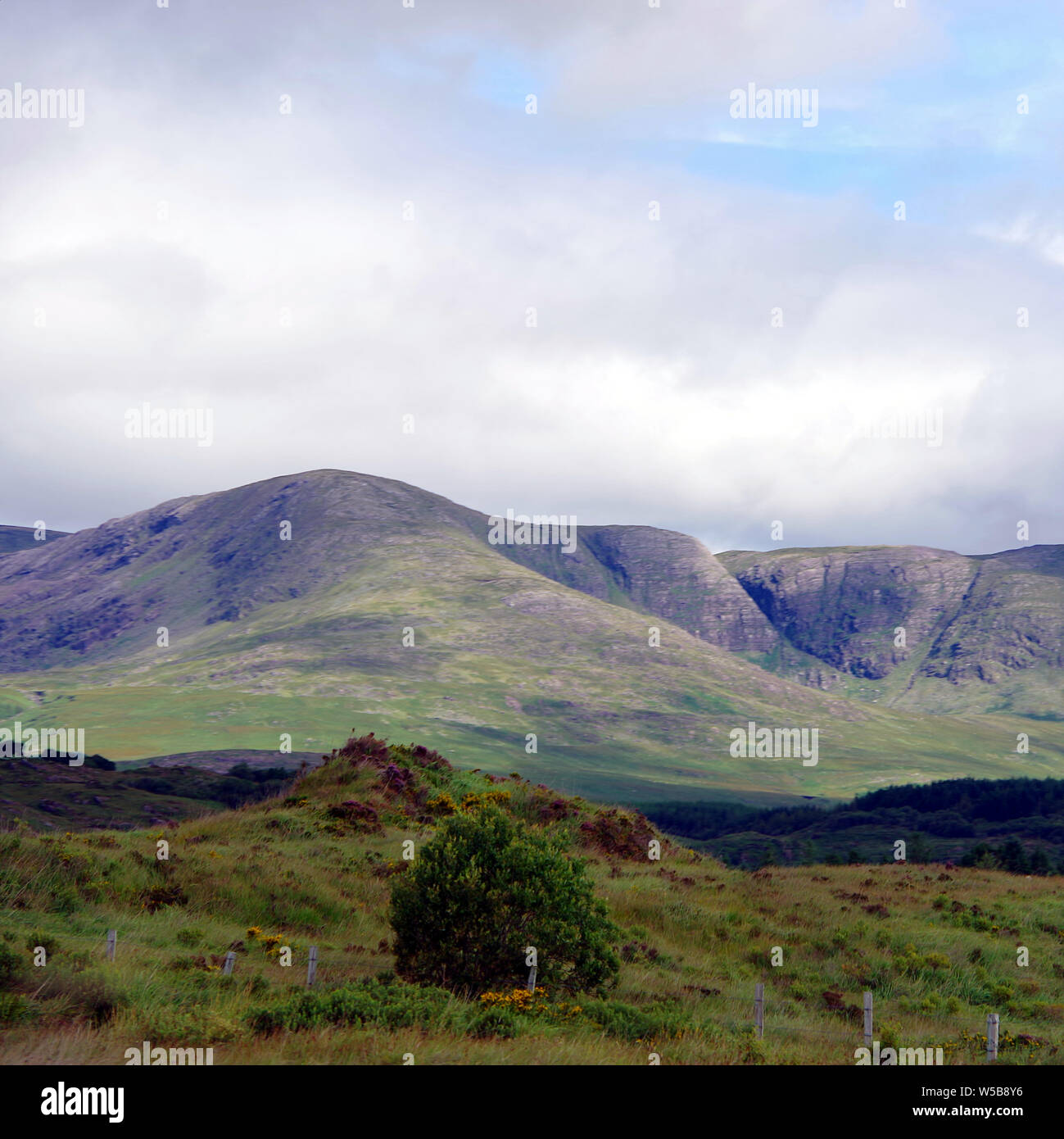 Hill Walking, County Kerry Stock Photo