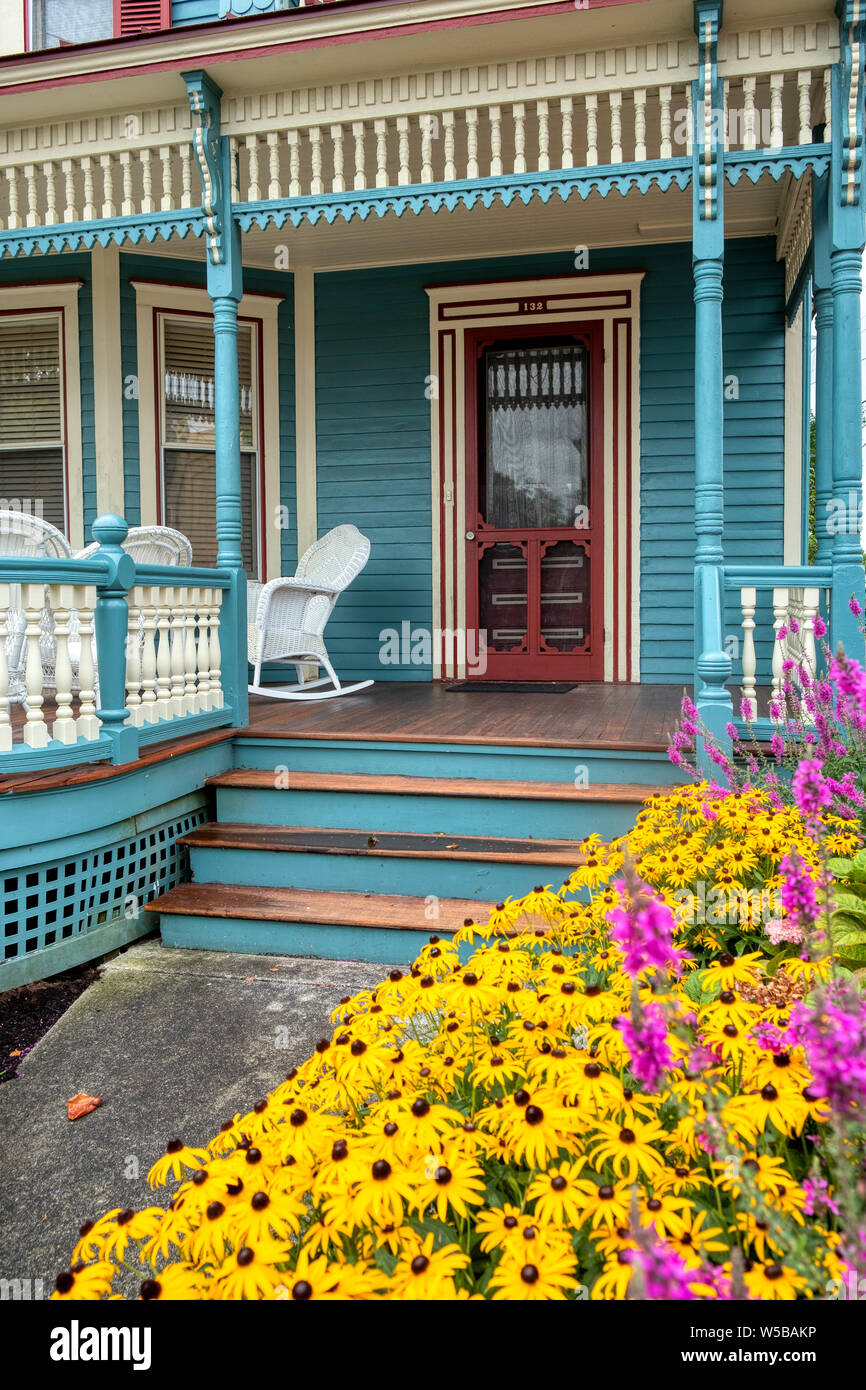 Historic Victorian homes and bed and breakfasts in Cape May, New Jersey