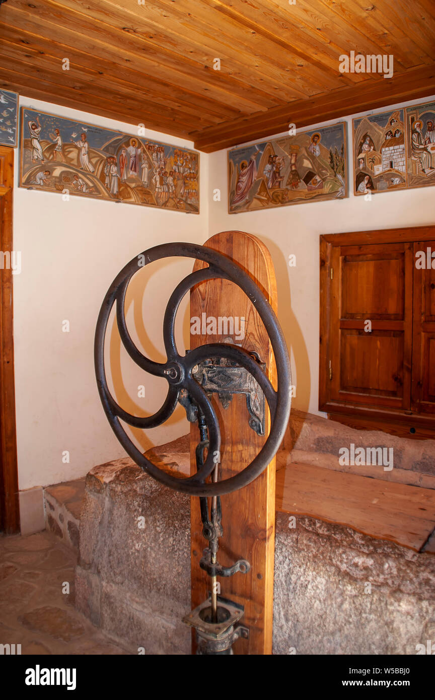 St Catherine's Monastery near Mount Sinai in Egypt Stock Photo