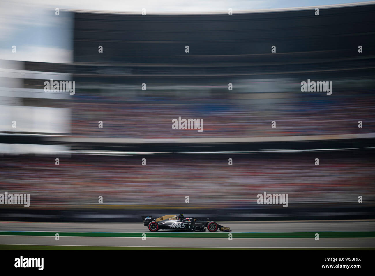 20 Kevin Magnussen, Haas F1 Team pendant le GP hongrois, 28-31 juillet