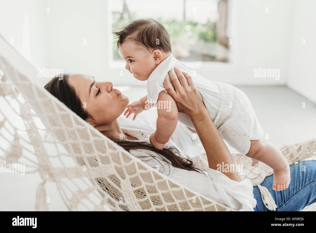 mother and baby light
